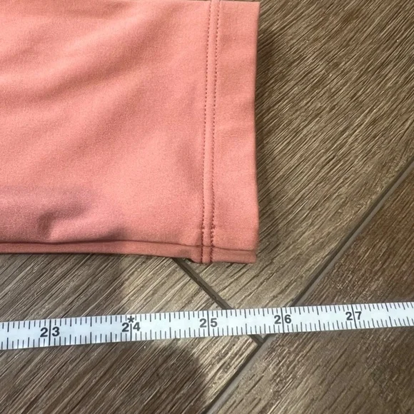 Gymshark Laser Cut Leggings, Peach, High-rise, Size Medium, Womens - Picture 8 of 13